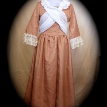 « Alice », robe bourgeoise fin XVIIIème